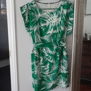Eliza J dress tropical paint size 12